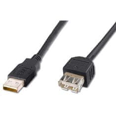 PremiumCord  Kábel USB2.0 A MUSB2.0 A F 1m