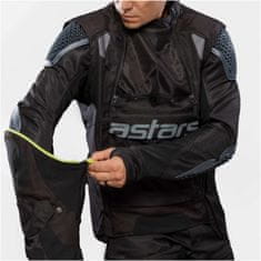 Alpinestars bunda HALO DRYSTAR dark gray/ice černo-oranžovo-bílo-šedá 2XL