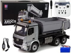 shumee Kovový sklápěč Mercedes Arocs Truck R/C Aplikace E590-003