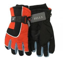 HolidaySport Dětské zimní rukavice Bella Accessori 9010-2 oranžová