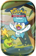 Pokémon TCG Paldea Pals Mini Tin Quaxly & Smoliv