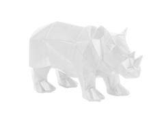 Present Time Soška nosorožec Rhino 29,5 cm Origami Present Time