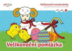 Velikonoční omalovánky - Velikonoční pomlázka