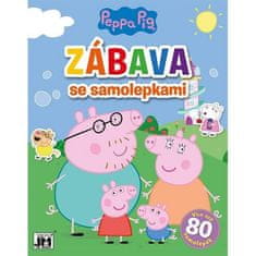 Zábava se samolepkami Prasátko Peppa