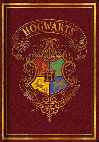 Blok A5 Harry Potter Colourful červený