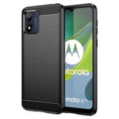 IZMAEL Pouzdro Carbon Bush TPU pre Motorola Moto E13 - Černá KP26321