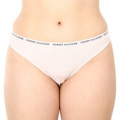 Tommy Hilfiger 3PACK dámská tanga nadrozměr vícebarevné (UW0UW04558 0Y3) - velikost XXL