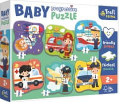 InnoVibe Baby puzzle Povolání a vozidla