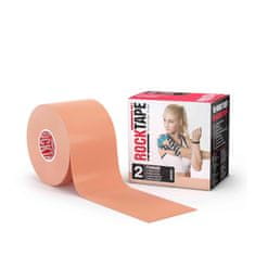 RockTape kinesiologický tejp 5 cm x 5 m, barva: béžová