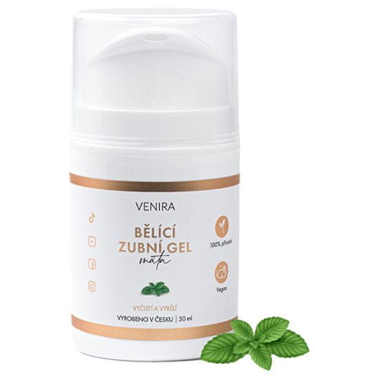 Venira Bělící zubní gel máta 50 ml