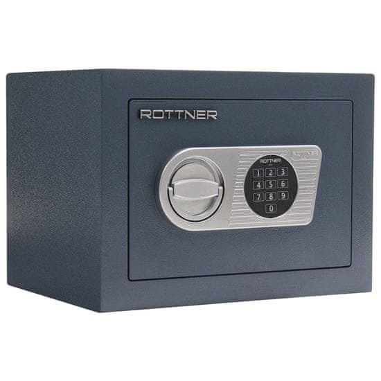 Rottner Samoa 26 EL nábytkový elektronický trezor antracit | Elektronický zámek | 37 x 27 x 28 cm