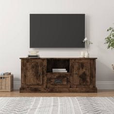 Vidaxl TV skříňka kouřový dub 100 x 35,5 x 45 cm kompozitní dřevo