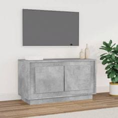 Vidaxl TV skříňka betonově šedá 80 x 35 x 45 cm kompozitní dřevo