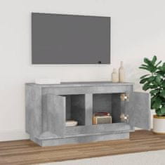 Vidaxl TV skříňka betonově šedá 80 x 35 x 45 cm kompozitní dřevo