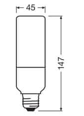 Osram LED žárovka E27 FLAME 0,5W 10lm 1500K Teplá bílá