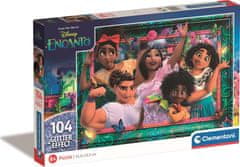 Clementoni Třpytivé puzzle Disney: Encanto 104 dílků