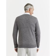 Celio Svetr Semerirond z merino vlny CELIO_1099560 S