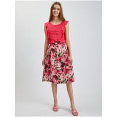 Orsay Růžová dámská květovaná sukně ORSAY_724348-225000 36