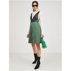 Orsay Černo-zelené dámské vzorované šaty ORSAY_466044-660000 38