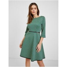 Orsay Zelené dámské vzorované šaty ORSAY 40 ORSAY_473049-856000 38