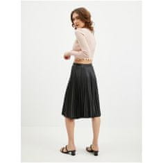 Orsay Černá dámská koženková plisovaná sukně ORSAY_720285-660000 36