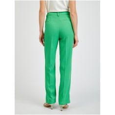Orsay Zelené dámské flared fit kalhoty ORSAY_390309865000 38