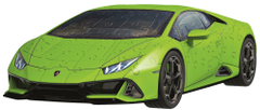 Ravensburger 3D Puzzle Lamborghini Huracán Evo zelené 108 dílků