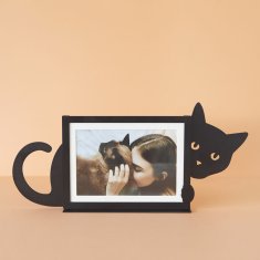 Balvi Fotorámeček Hidden Cat 27703, 10x15cm, černý