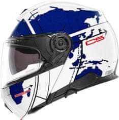 Schuberth Helmets přilba C5 Globe modro-bílo-červená L