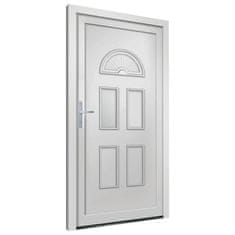 Vidaxl Vchodové dveře bílé 98 x 198 cm PVC