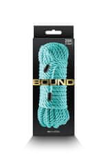 NS Novelties BOUND Rope (Green), 7,5 m bondážní lano z umělého vlákna