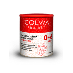 COLVIA Počáteční sušená mléčná výživa s Colostrem pro věk 0-6 měsíců (400g)