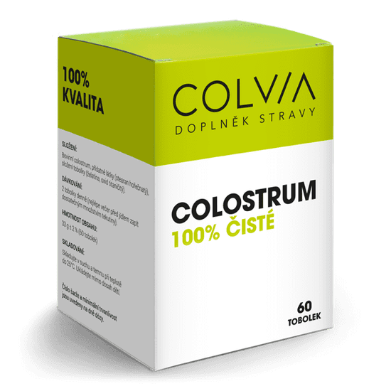 COLVIA Colostrum 100% čisté (450mg)/ 60 tobolek