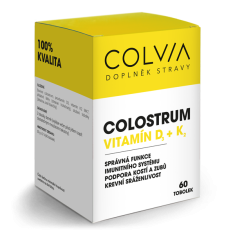 Colostrum + vitamín D3+ vitamín K2 (450mg)/ 60 tobolek