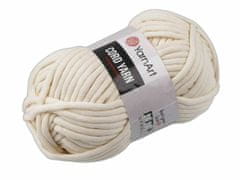 Kraftika 1ks (752) krémová nejsvět. pletací příze cord yarn 250 g