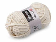 Kraftika 1ks (752) krémová nejsvět. pletací příze cord yarn 250 g