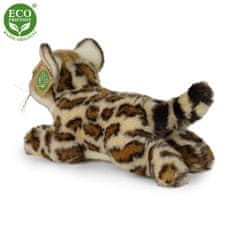 Rappa Plyšový ocelot ležící 25 cm ECO-FRIENDLY