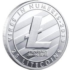 IZMAEL Mince Litecoin-Stříbrná KP13442