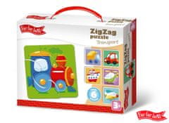 InnoVibe Far Far Land Puzzle ZigZag doprava 6 obrázků