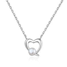 NUBIS Střibrný náhrdelník s přírodní perlou