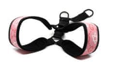 limaya Limaya reflexní postroj pro psy Pink anarchy S (38 cm - 52 cm)