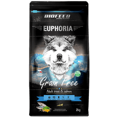 BIOFEED Euphoria Grain Free Všech Plemen Se Pstruhy A Lososy 2kg