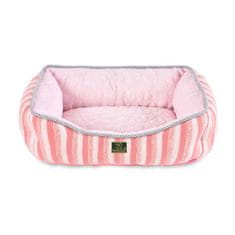 Petlove Růžový Pelíšek Pro Psa 47x39x12cm