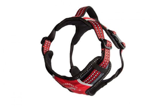 ALL FOR DOGS Postroj 2x-Sport Red M