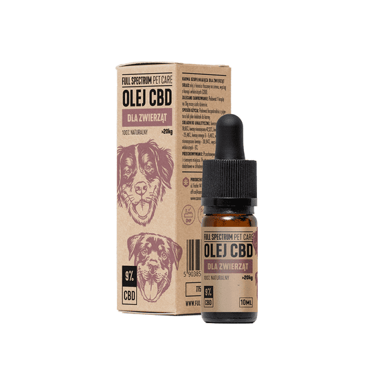 GREEN PAW Cbd Olej Pro Zvířata - 9% Lososový Olej 10ml