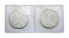 INTEREST Dvojité kapsičky na mince, skládací do průměru 45mm LINDNER