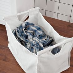 SoBuy SoBuy FSR40-W Prádelní truhla Lavice na prádlo Koš na prádlo Bílá 50x53x35cm