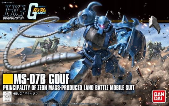 Bandai Model Gundam HGUC MS-07B Gouf 1/144