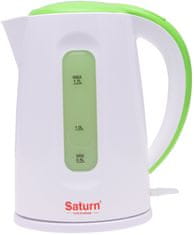 Rychlovarná konvice SATURN ST-EK8439U White/Green