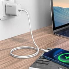 Joyroom L-P201 síťová nabíječka USB-C PD 20W, bíla